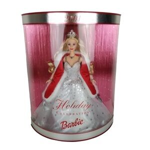 2001 Holiday Celebration Barbie NIB